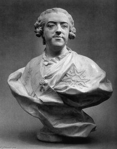 Louis Xv — Jean Baptiste Ii Lemoyne, Neoclassical Portraiture