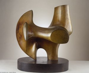 Three-way Piece No. 2, Archer (working Model) — Henry Moore, Abstract Expressionism