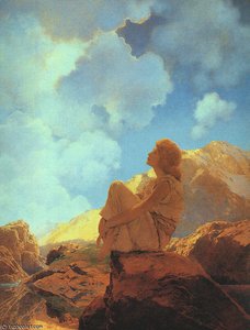 Morning (spring) — Maxfield Parrish