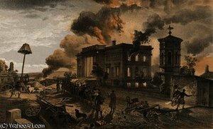 Public Library And Temple Of The Winds — William Simpson