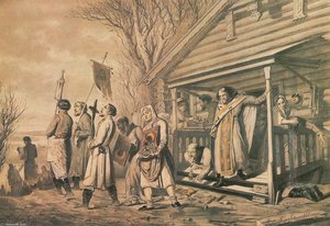 Procession On Easter — Vasily Grigoryevich Perov