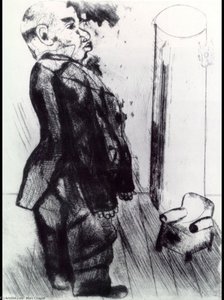 Sobakevich Near Armchair — Marc Chagall