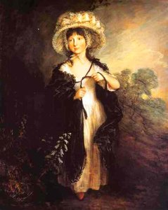Miss Haverfield — Thomas Gainsborough, British Romanticism