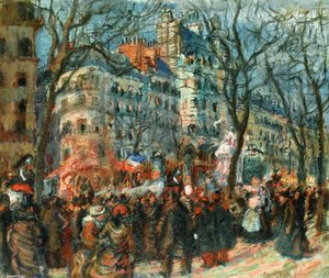 Carnival On The Grands Boulevards — Raoul Dufy