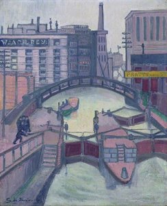 Lock On The Canal — Stanislawa De Karlowska