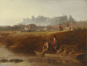 A Distant View Of Windsor Castle — William Henry Hunt