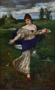 Flora, Scattering Flowers