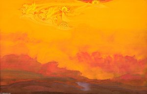 Elijah The Prophet — Nicholas Roerich, Symbolist Spiritualism