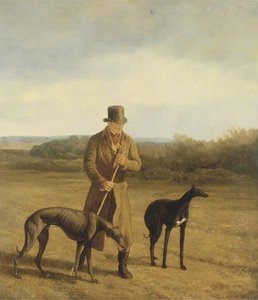 Portrait Of Lord Rivers With Two Greyhounds — Jacques Laurent Agasse