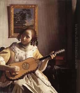 The Guitar Player — Johannes Vermeer
