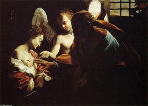 St Peter Healing St Agatha — Giovanni Lanfranco, Baroque