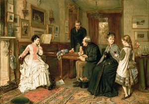 Poor Relations — George Goodwin Kilburne