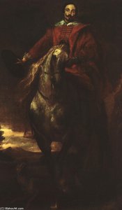 Portrait Of The Painter Cornelis De Wae — Sir Anthony Van Dyck