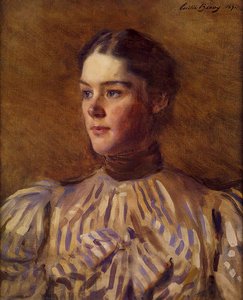 Self-portrait 1 — Cecilia Beaux, Impressionism