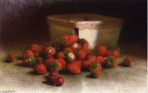 Strawberries and Upright Box