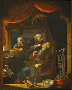 The Dentist — After Gerrit Dou