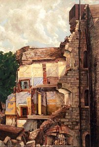 Bomb Damage, North Bastion (tower Of London) — Alistair Ninian Stewart