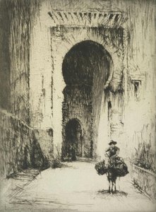 Gate Of Justice, Granada — Sidney Mackenzie Litten