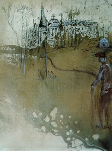 Untitled (imaginary Landscape At Pubol), 1981 — Salvador Dalí