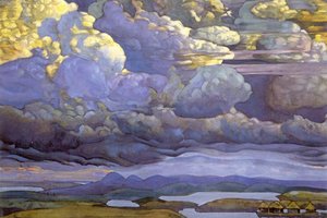 Battle In The Heavens — Nicholas Roerich