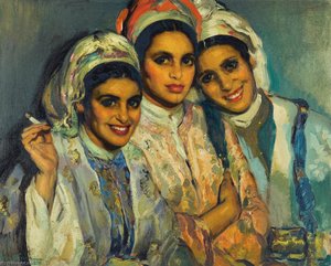 Les Trois Amies — José Herrerilla Cruz Herrera