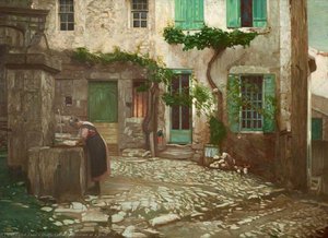 Woman At A Well — Hugh Gresty
