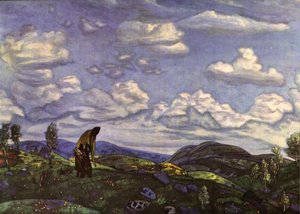 Saint Pantaleon The Healer — Nicholas Roerich, Roerich Romanticism