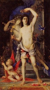 Young Man And Death — Gustave Moreau