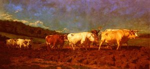 Le Labourage Nivernais. Le Sombrage — Rosa Bonheur