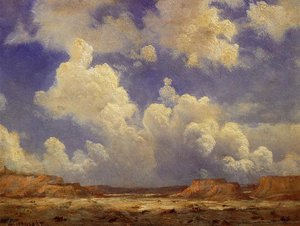 Western Landscape — Albert Bierstadt