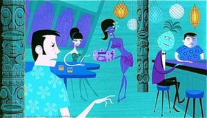 In The Molokai Bar — Josh Agle (shag)