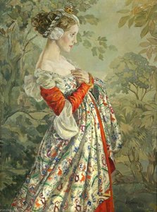 Diana Wynyard In 'the Silent Knight' — Ethel Léontine Gabain