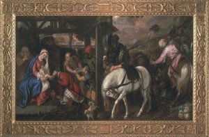 Adoration Of The Magi — Titian Ramsay Peale Ii, Renaissance Echo