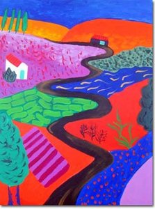 Landscape In Memory — David Hockney