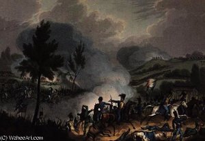 Battle Of Grigo — William Heath, Historical Painting