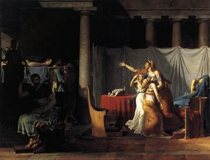The Lictors Returning To Brutus The Bodies Of His Sons — Jacques-louis David, Neoclassical Style