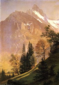 Mountain Landscape — Albert Bierstadt
