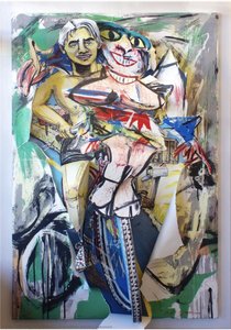 De Kooning Breaks Through — Red Grooms