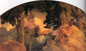 Dream Castle In The Sky — Maxfield Parrish