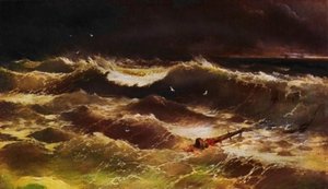 Storm — Ivan Konstantinovich Aivazovsky