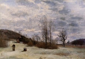 Plains Near Beauvais — Jean-baptiste-camille Corot