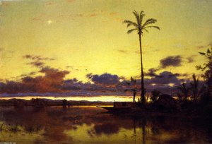 Lagoon Of The Guayaquil — Louis Remy Mignot