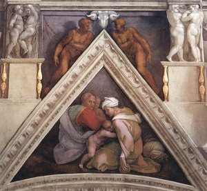 The Ancestors Of Christ: Ozias — Michelangelo Morlaiter