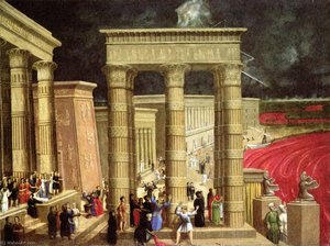 'he Turned Their Waters Into Blood' — Erastus Salisbury Field
