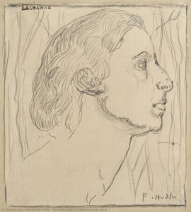 Portrait Study Of Valentine Gode Darel — Ferdinand Hodler