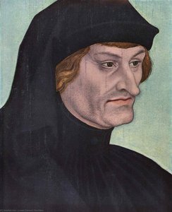 Portrait Of Rudolph Agricola — Lucas Cranach The Elder, German Renaissance