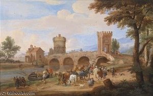 The Arrival Of The Oriental Merchant — Mathys Schoevaerdts