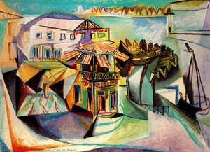 Café De Royan — Pablo Picasso, Cubism
