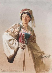 Woman Of Calabria — Carl Haag