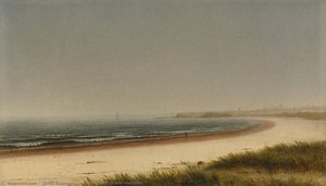 Beach Scene, Newport — James Augustus Suydam